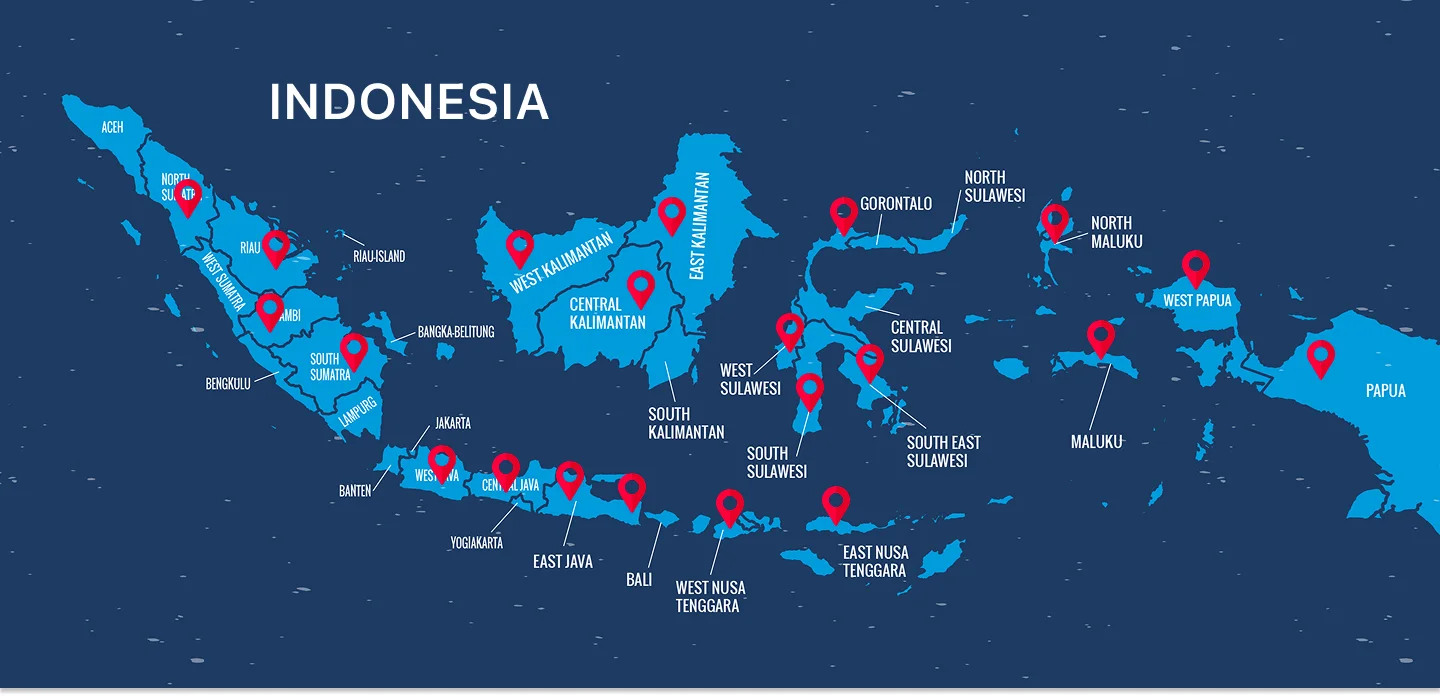 Map Indonesia